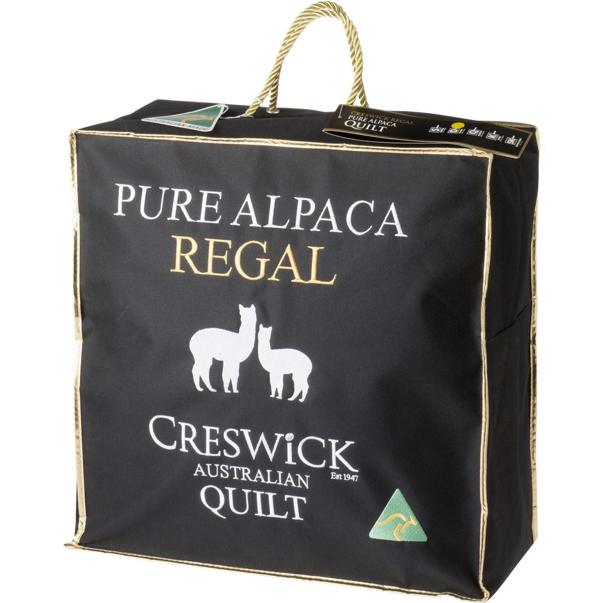 CRESWICK REGAL 100% AUSTRALIAN ALPACA QUILT