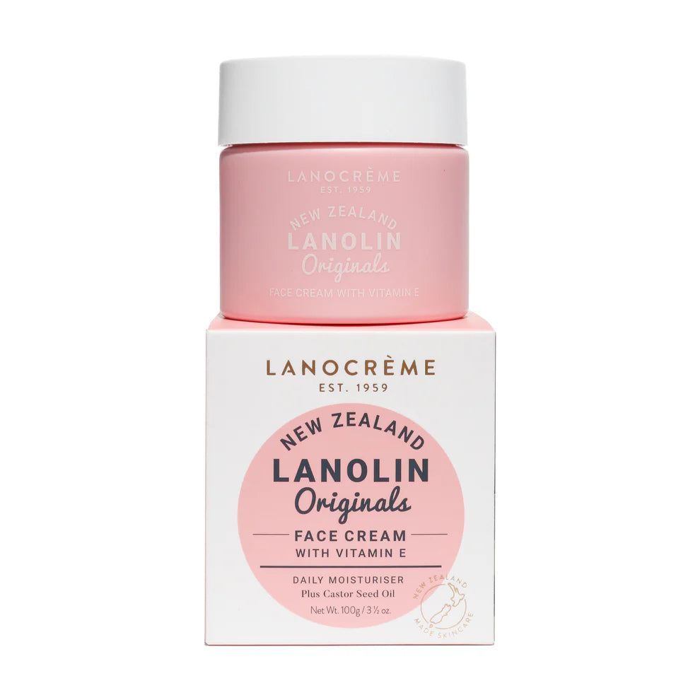 Lanocrème Lanolin Originals Lanolin Face Cream With Vitamin E