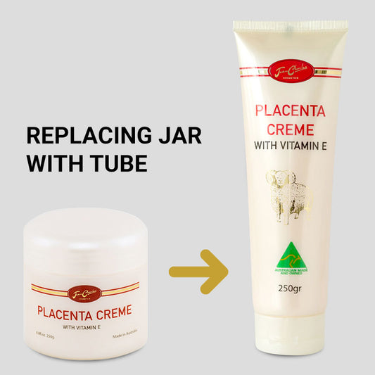 Jean Charles PLACENTA CRÈME WITH VITAMIN E – 250g Tube