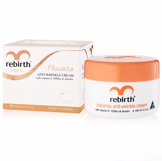 Rebirth-Placenta Anti Wrinkle Cream with Vitamin E