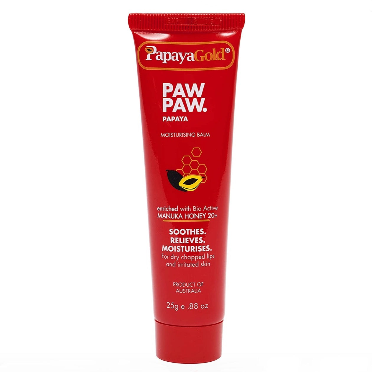 PapayaGold Paw Paw Ointment enriched with Bio Active Manuka Honey 20+