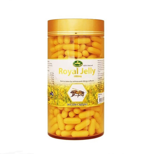 Nature's King Royal Jelly 1000mg 365 Capsules
