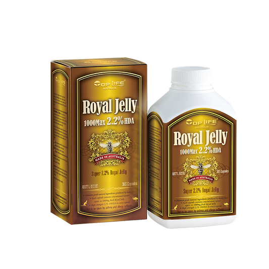 Top Life Royal Jelly 1000 Max 2.2% HDA