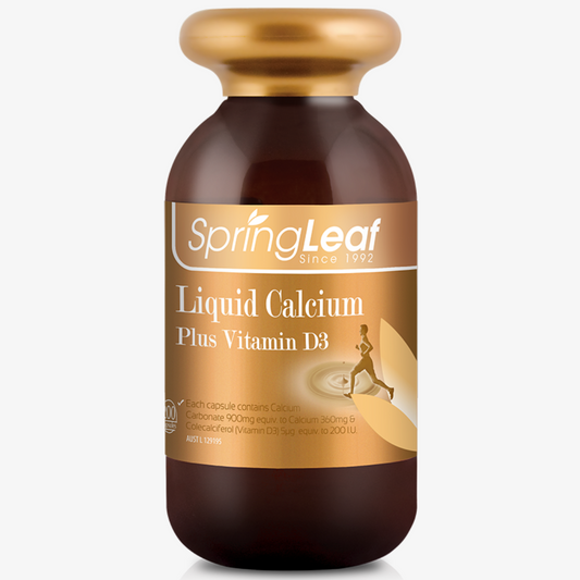 SpringLeaf Premium Liquid Calcium Plus Vitamin D3